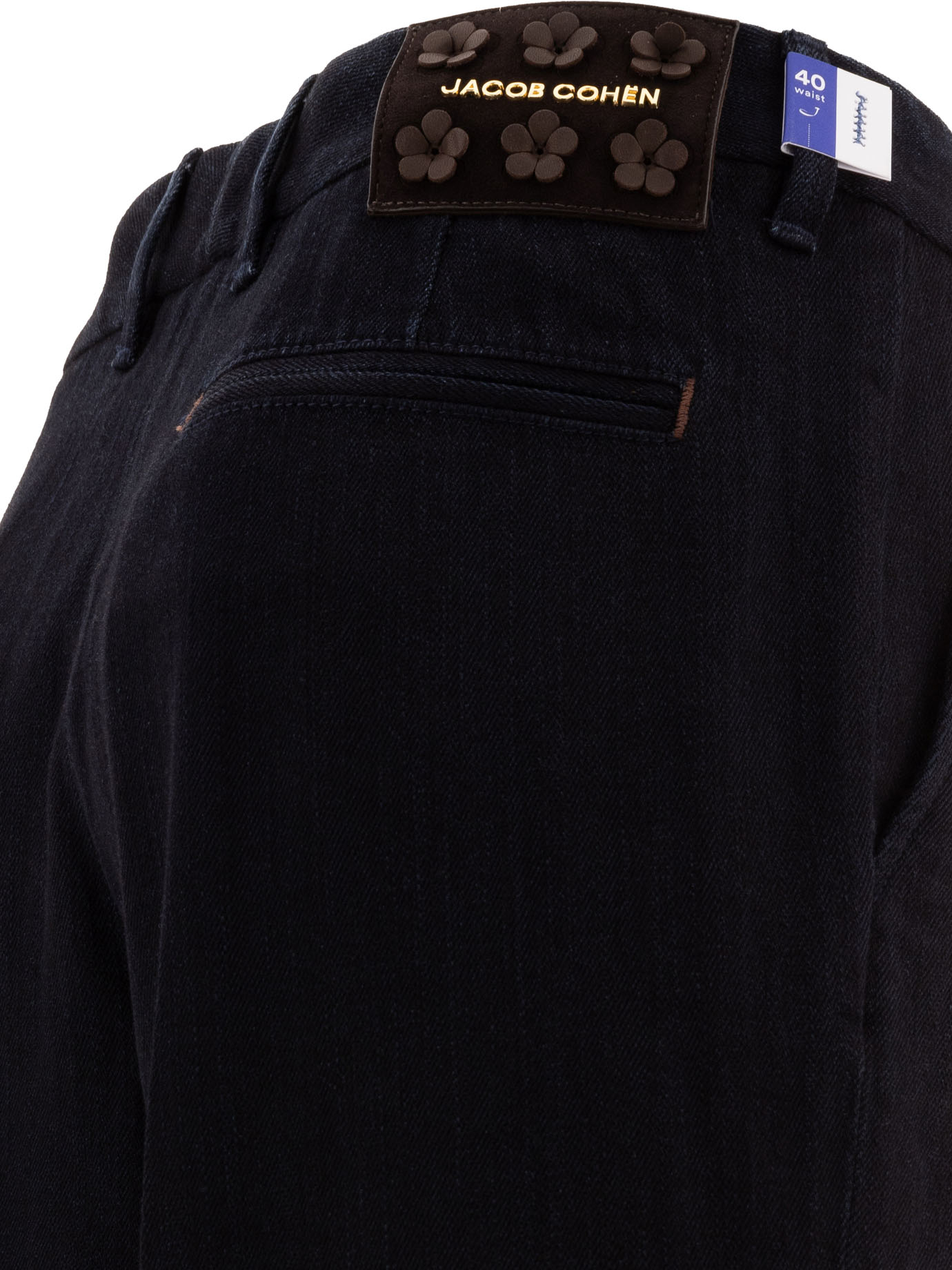 JACOB COHEN Blue Taylor corduroy trousers